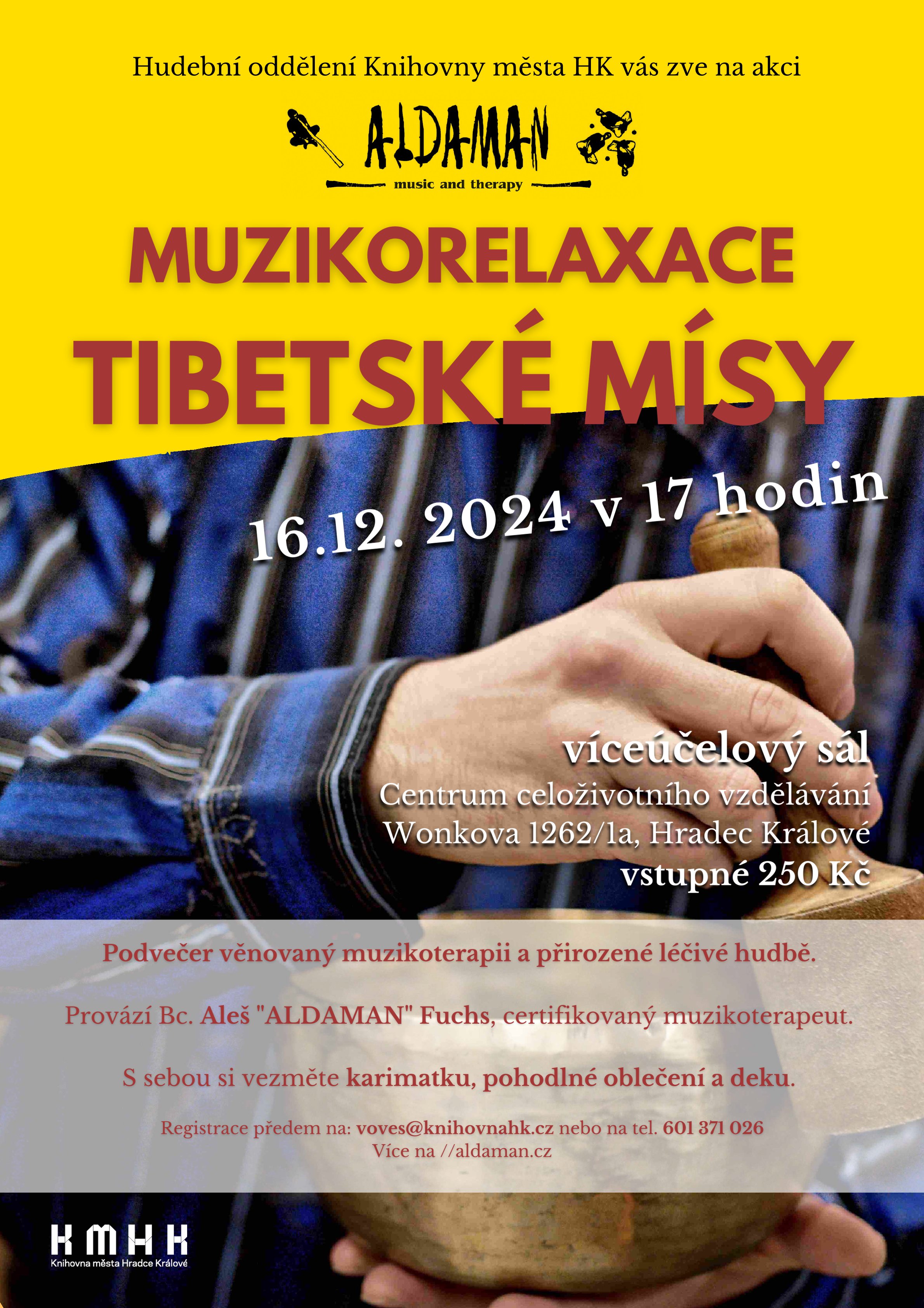 Muzikorelaxace – Tibetské mísy