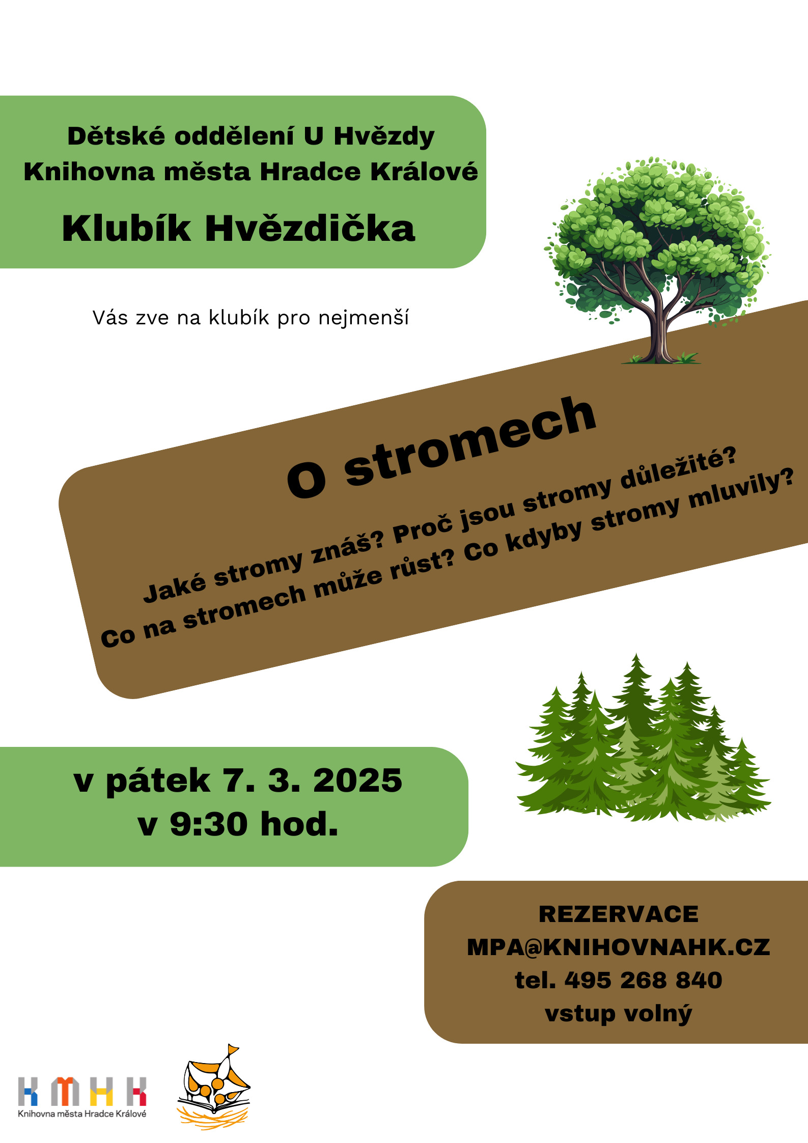 Klubík Hvězdička – O stromech